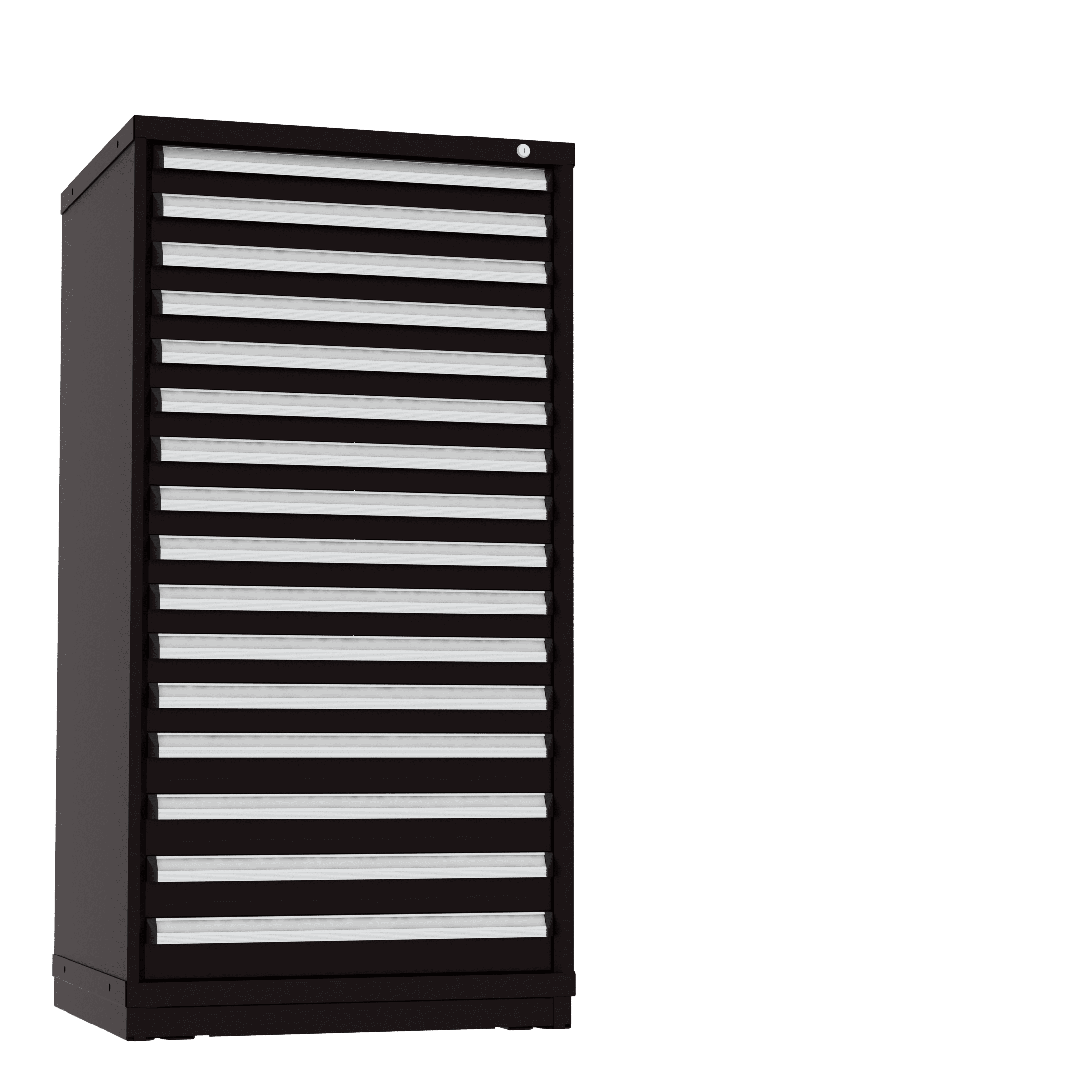 Borroughs Modular Drawer Cabinet Fork Truck Base, 16 Drawers-