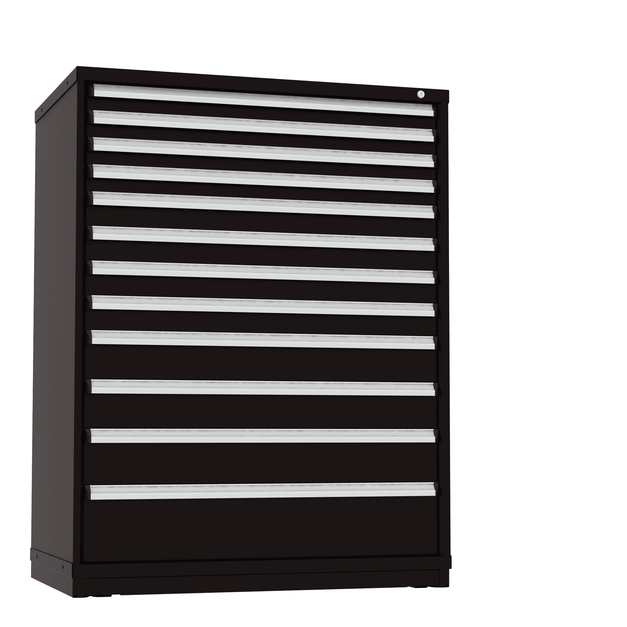 Borroughs Modular Drawer Cabinet Fork Truck Base, 12 Drawers-