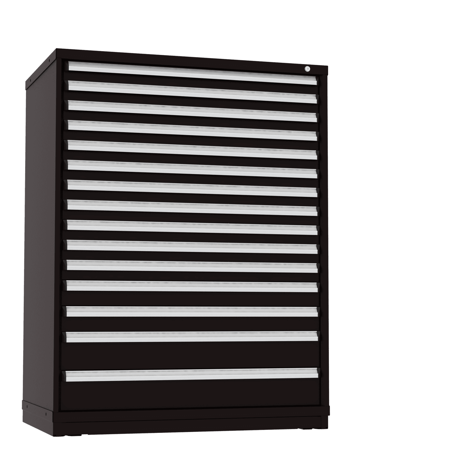 Borroughs Modular Drawer Cabinet Fork Truck Base, 15 Drawers-