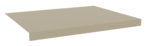 A 3D rendering of a flat, rectangular beige slab is depicted, positioned horizontally against a white background.