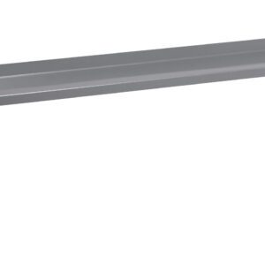 A long, metallic gray bracket with two vertical support pieces on either end. The bracket appears sturdy and is shown against a plain white background.