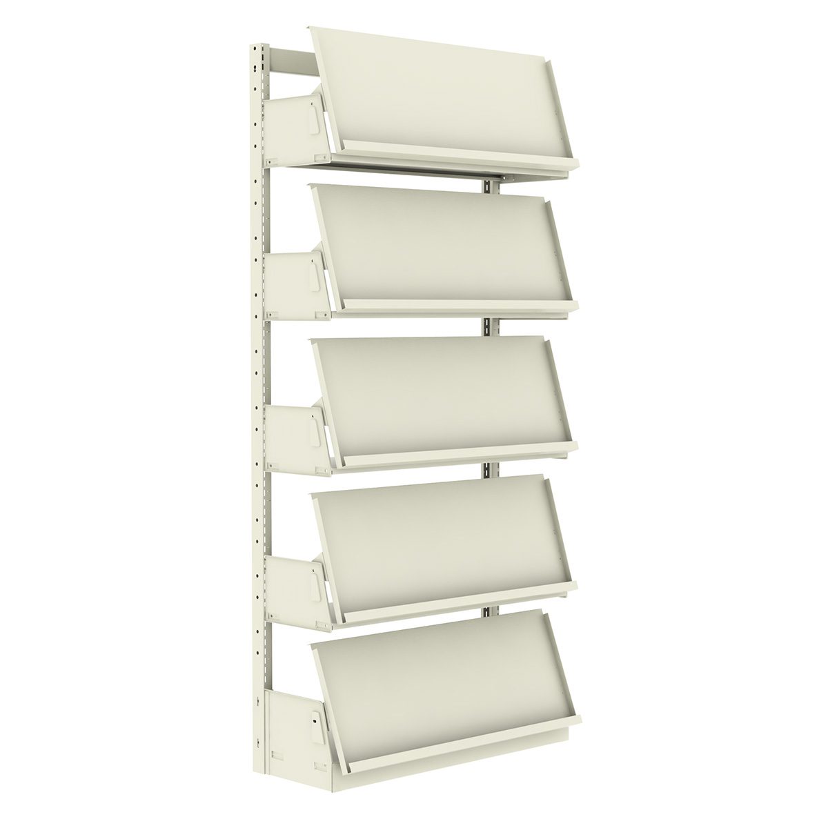 Wilsonstak Library Single Faced Hinged Display Unit