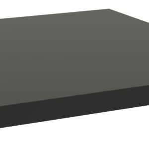 A simple, flat, dark grey rectangular slab or sheet displayed against a plain white background, with a slight shadow giving it a three-dimensional appearance.