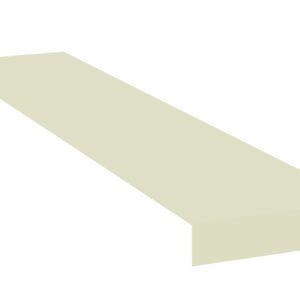 A 3D rendering of a long, rectangular beige beam or bar shown at an angle against a white background.