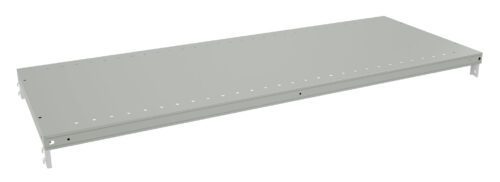 A metal electrical cable tray with a rectangular design, featuring multiple small perforations along its surface. It has raised edges and support brackets on each end, extending downward. The tray appears to be designed for industrial use.