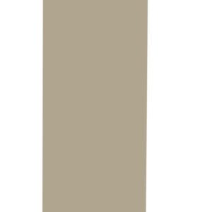 A tall, narrow, beige rectangular panel standing upright against a white background.