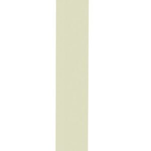 A long, vertical, light beige rectangular column with a simple, smooth surface stands against a plain white background.