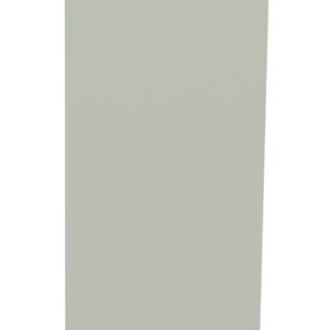 A tall, slightly skewed gray rectangular panel set against a plain white background.