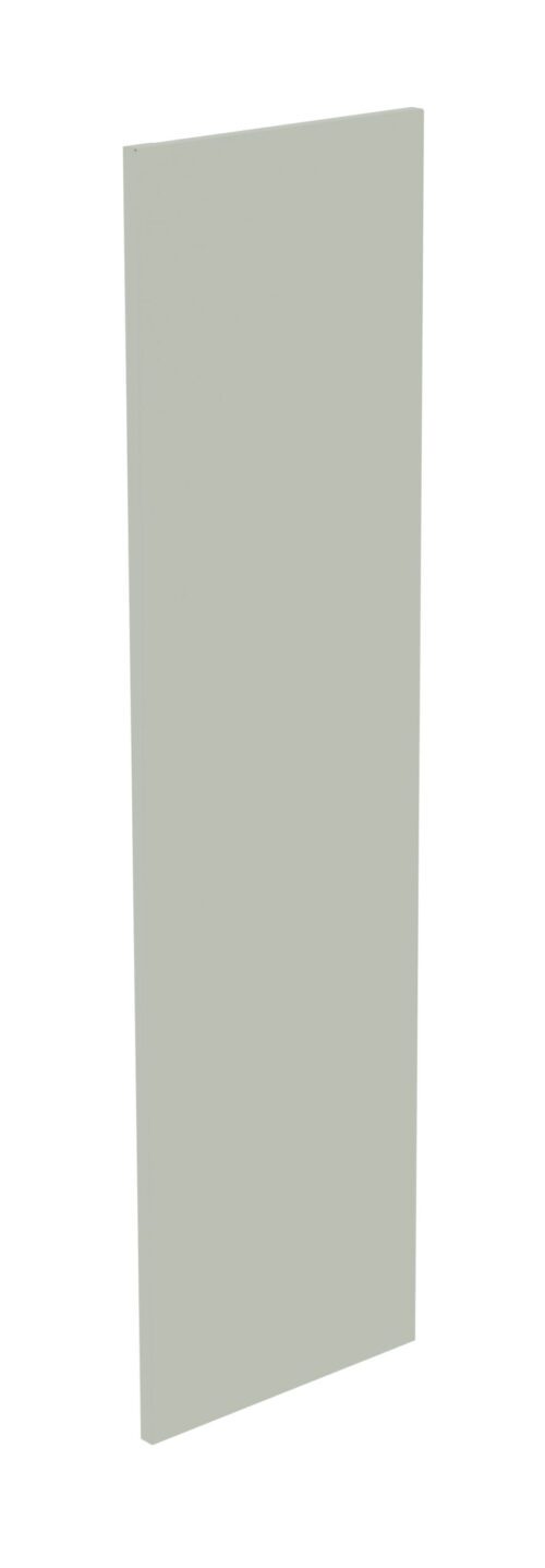 Tall, narrow, rectangular, light green panel against a white background, shown from a slight angle.