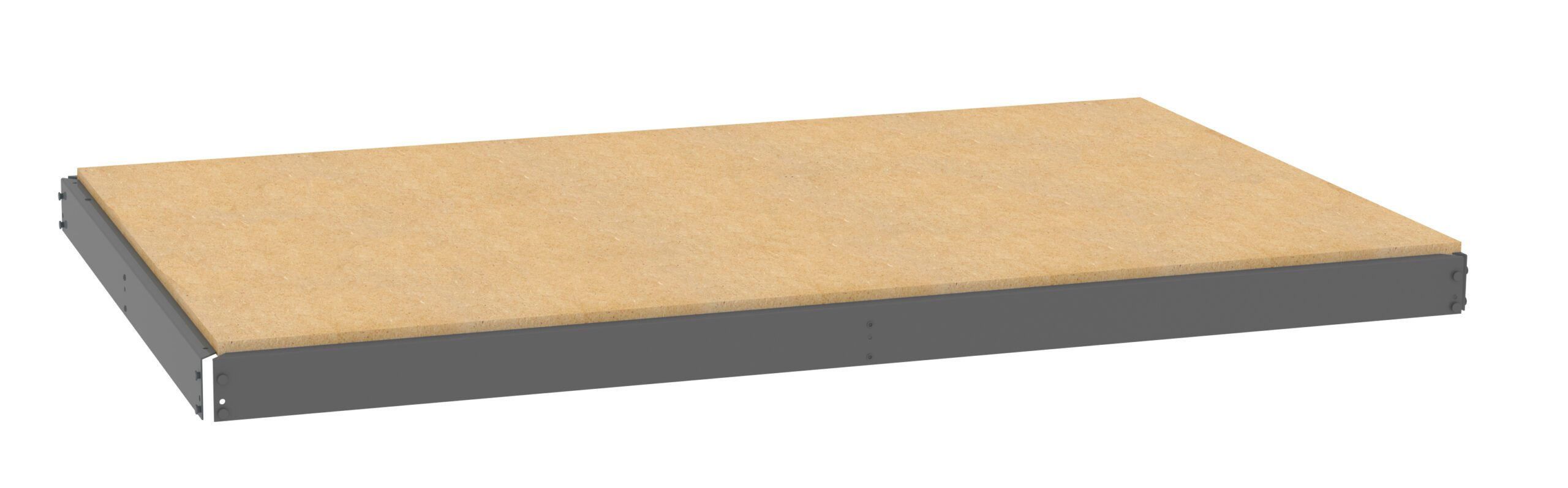 Long Span Shelf Medium Grey