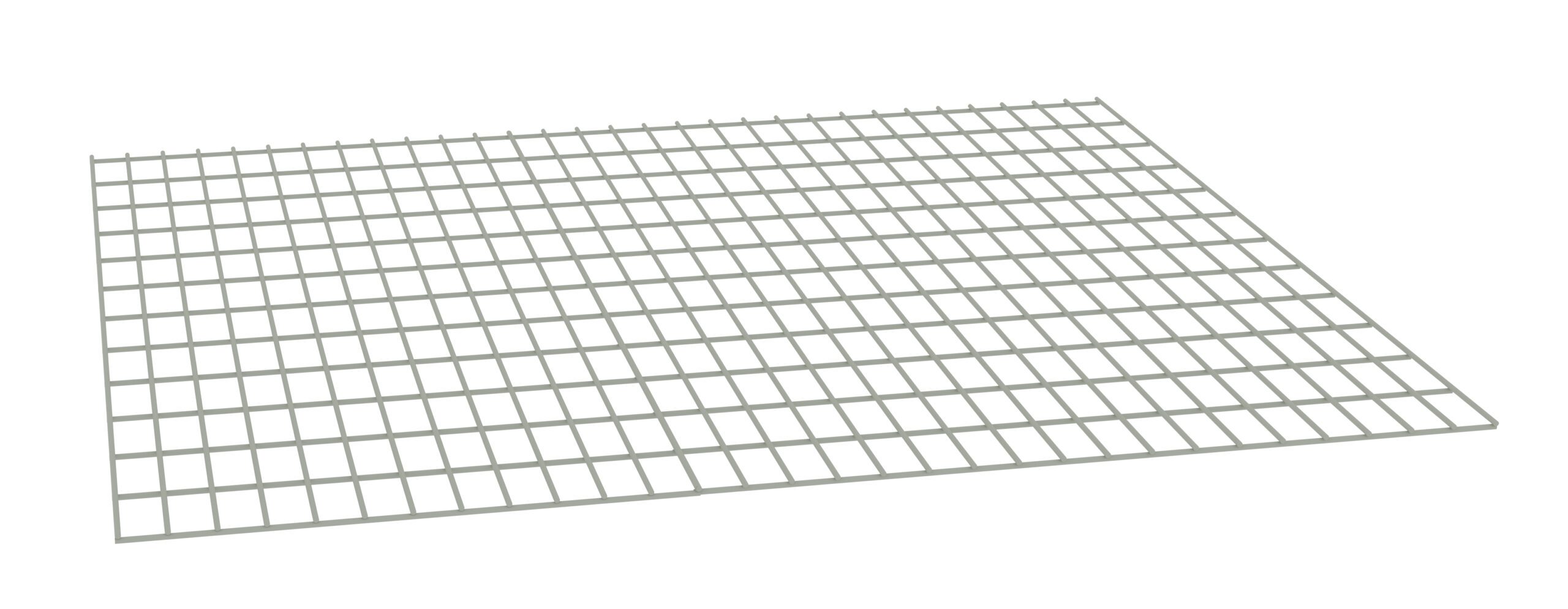 Wire Decking Light Grey