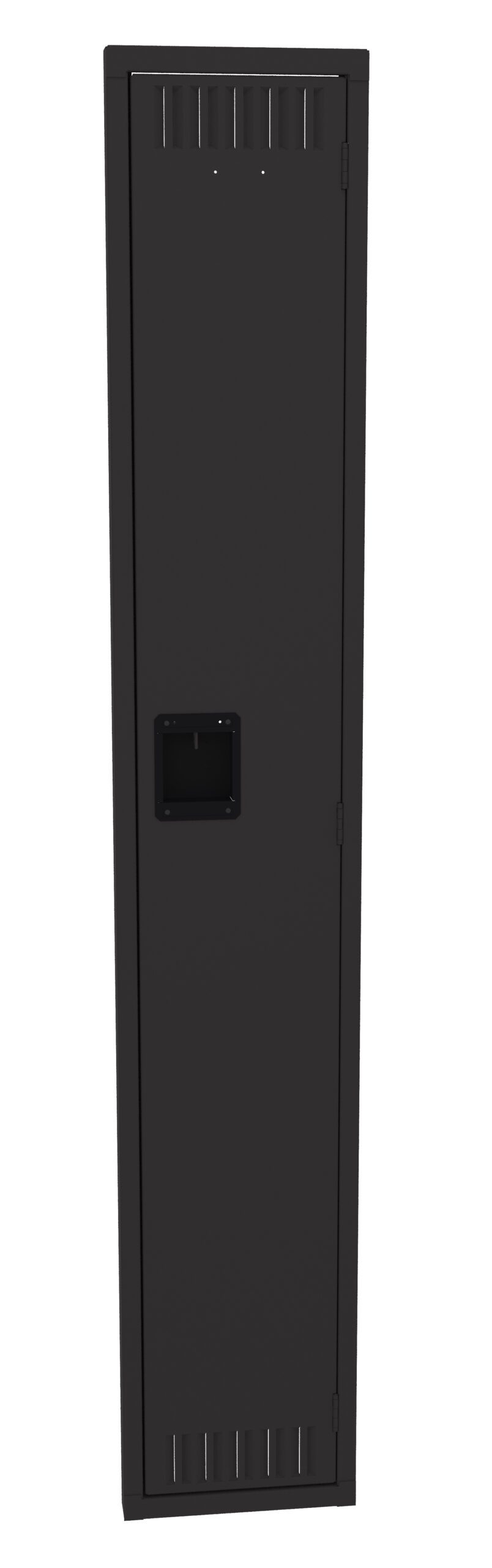 12"W x 72"H Single-Tier Door Frame Assembly, Black