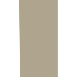 Tall, narrow beige rectangular object set against a plain white background, slightly tilted to one side.