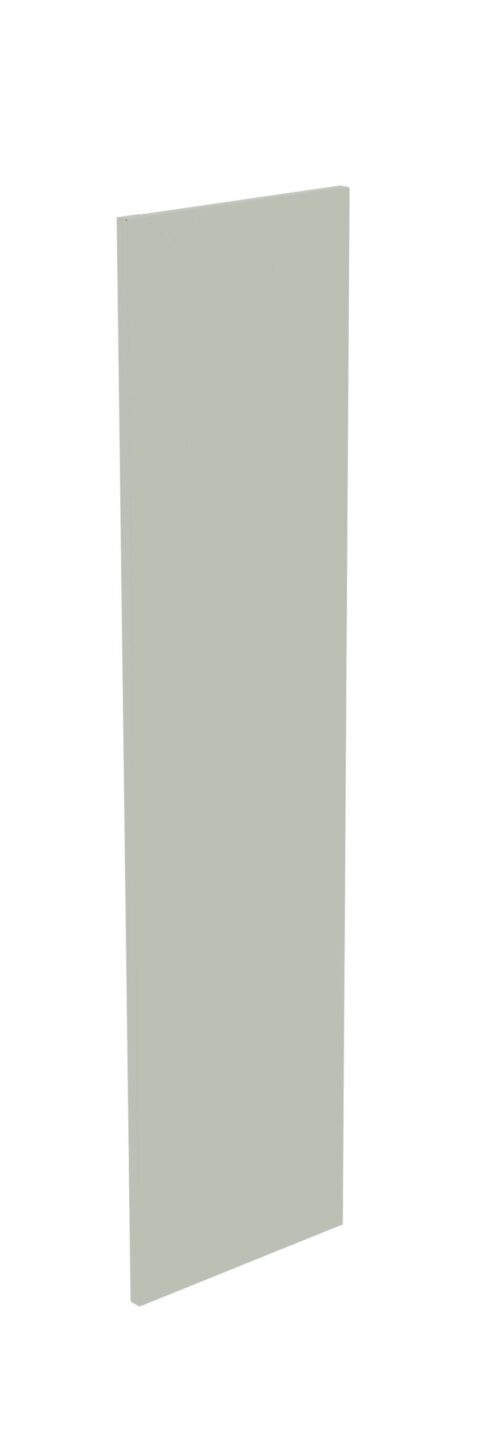 A tall, narrow, rectangular panel with a light grey surface, standing against a white background. The panel has smooth edges and a clean, minimalist design.