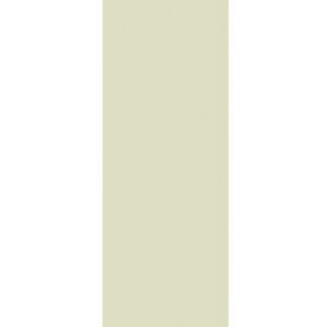 A tall, rectangular beige panel set against a white background, slightly angled to the left.