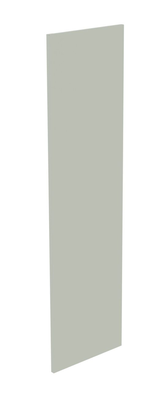 rm7mwmahf3d5ncslyaie.jpg A plain, vertically oriented, rectangular panel in a light gray color against a white background.