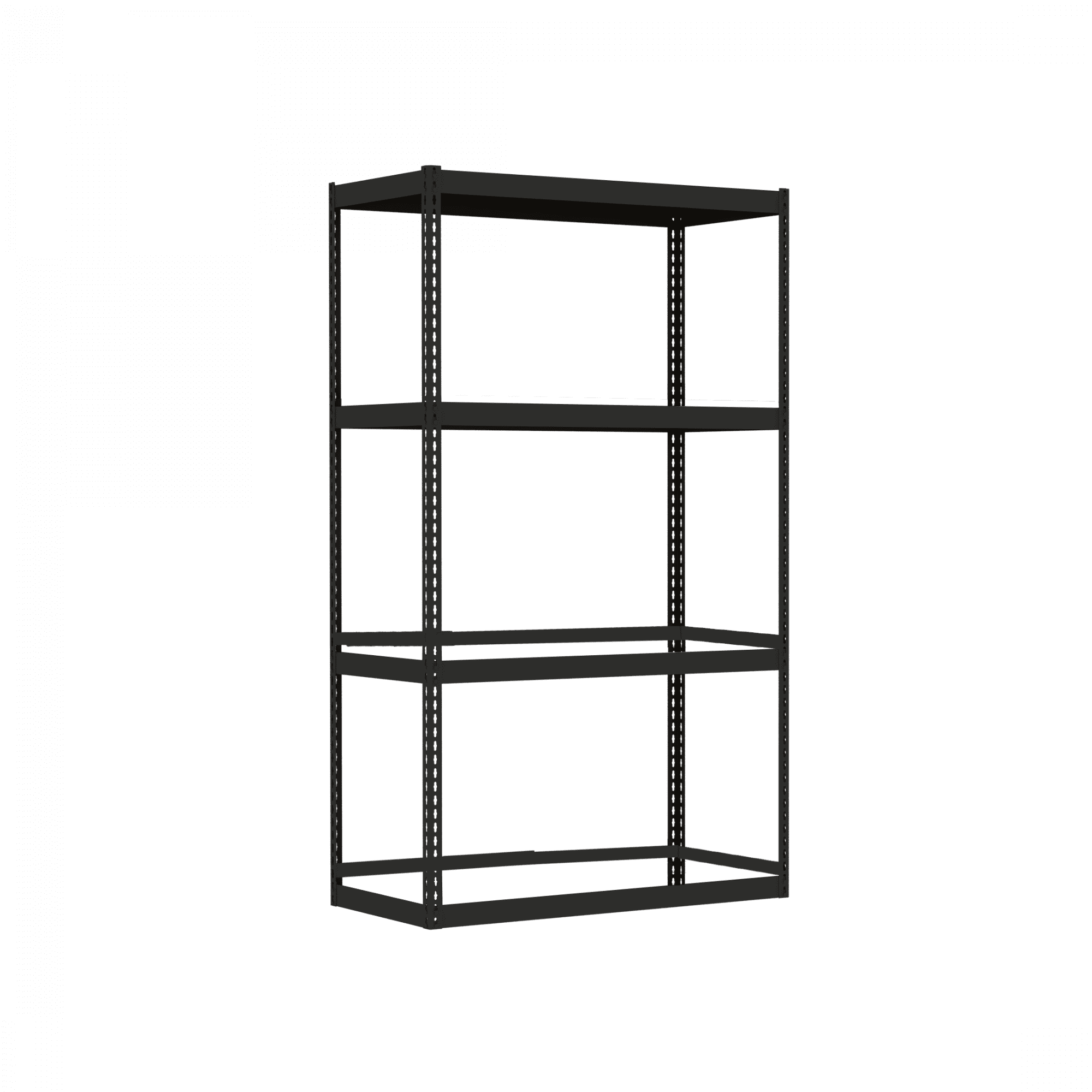 Rivet-Span Boltless 4 Level Shelving Unit