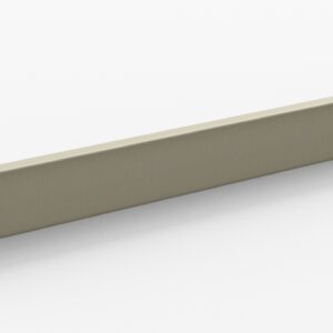 A long, rectangular beige metal bar with slightly raised ends, displayed against a light gray background. The bar appears to be a structural component or support beam.