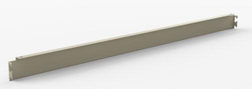 A long, rectangular beige metal bar with slightly raised ends, displayed against a light gray background. The bar appears to be a structural component or support beam.