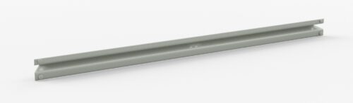 siztur3pvt97gtuen0yp.jpg A long, light gray metal bar with a U-shaped channel running its length, viewed from an angle against a plain white background.