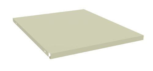 Illustration of a rectangular, light beige platform with smooth edges and a flat surface, shown against a white background.