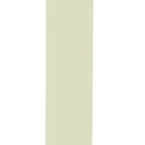 A tall, narrow rectangular beige pillar stands vertically on a white background.