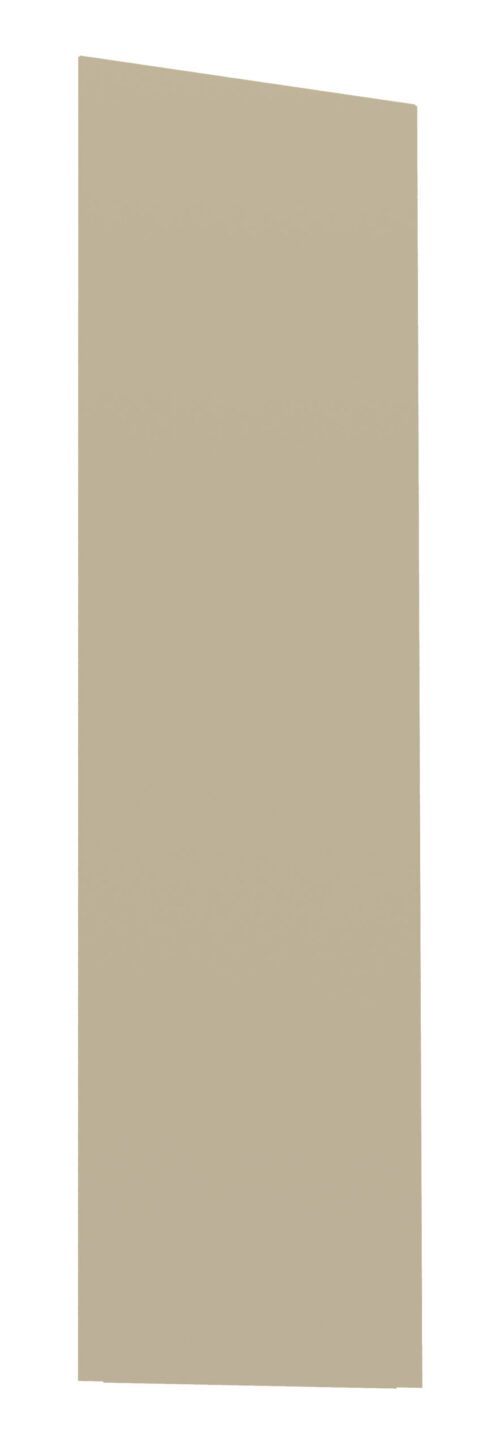 A plain, vertical beige rectangle on a white background.