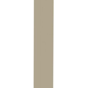 A tall, thin, vertical beige rectangular column against a white background.