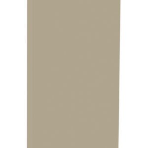 A tall, rectangular beige panel standing upright against a plain white background.