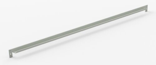 A long, thin, rectangular metal bar with mounting brackets at each end. The bar is light gray and appears to be designed for structural or support purposes, shown against a plain white background.