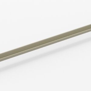 A long, thin metal bracket with mounting holes on both ends, shown against a plain white background. The bracket appears to be light gray or beige in color.