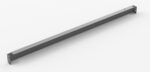 Image of a long, thin, rectangular metal bracket with mounting holes at both ends, placed diagonally on a white background. The bracket appears to be designed for structural support or mounting purposes.