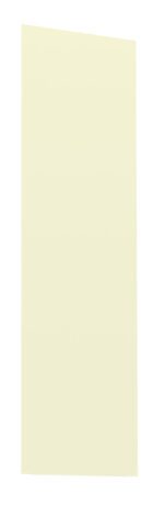 A vertical, pale yellow rectangle against a white background.