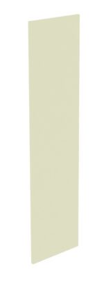 A tall, rectangular beige panel against a plain white background. The panel is standing upright and slightly angled to the left.