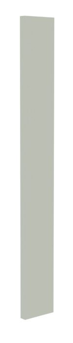 Tall, narrow, rectangular object with a light gray surface, standing upright against a white background.