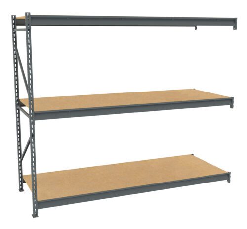 vulq1widz8ivfmvrdsty.jpg A three-tiered metal shelving unit with wooden shelves. The frame is gray metal and the shelves are made of light brown wood. The structure is sturdy and suitable for storage or organizational purposes.