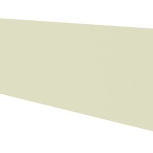 A pale beige, L-shaped bracket is shown against a white background. The bracket is oriented with the longer arm extending horizontally and the shorter arm vertically.