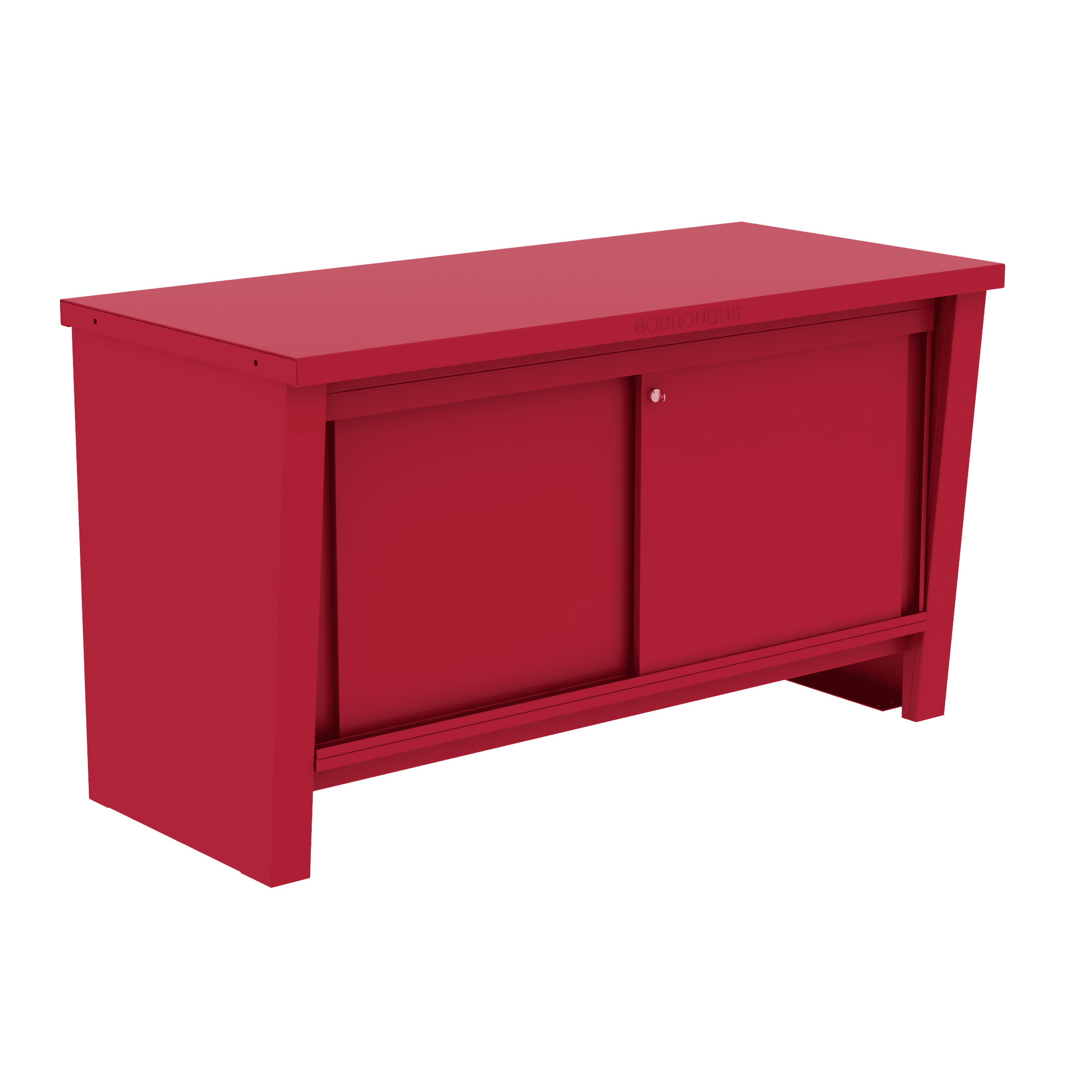 AWS Taper Leg Enclosed Bench with Clearing