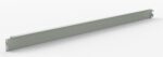 A long, rectangular gray metal beam with mounting brackets on both ends, set against a plain white background.