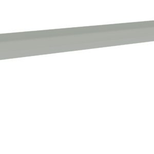 A light gray metal bracket with a flat, elongated top and two supporting sides, designed for mounting or supporting equipment. The bracket has screw holes for attachment.