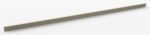 A long, narrow, light gray metal strip is shown against a plain white background. The strip has evenly spaced holes along its length, suggesting it is designed for mounting or attachment purposes.