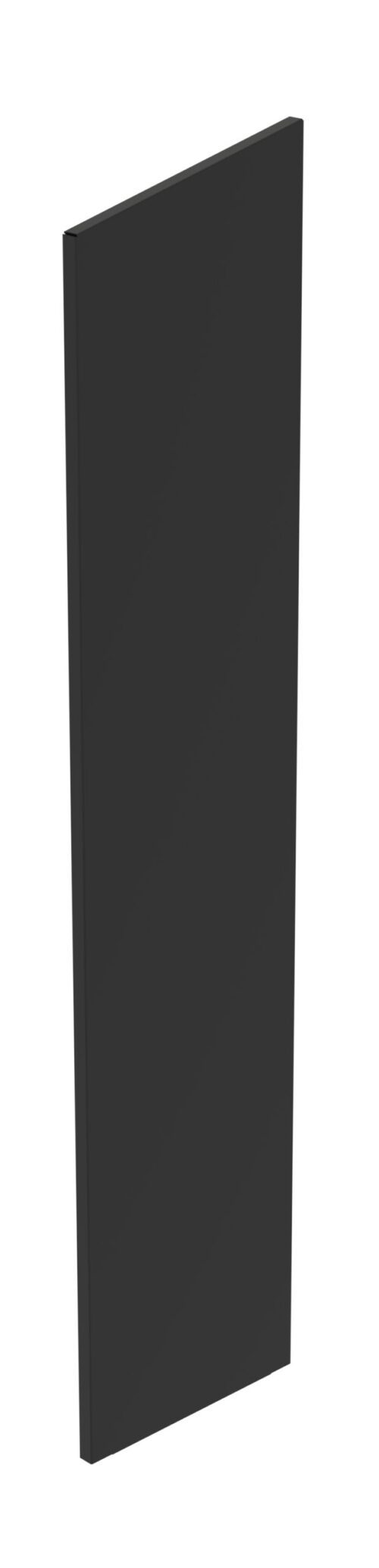 zgbns31zgl6o2izvj176.jpg A tall, rectangular, flat black panel is standing upright against a plain white background. The panel has a sleek, smooth surface with sharp, clean edges.