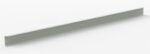 A long, light gray metallic bracket with small holes at each end and a larger hole near the center. It is designed for support or mounting purposes. The bracket is shown against a plain white background.