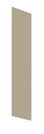 A tall, rectangular slab with a smooth, plain surface. The color is a muted, earthy beige, and the slab is vertically oriented against a white background.