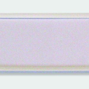 A white, unfolded envelope with a transparent window on the left evokes the pristine look of an MH-USA Self-Adhesive Label Holder, showcased against a light grey background.