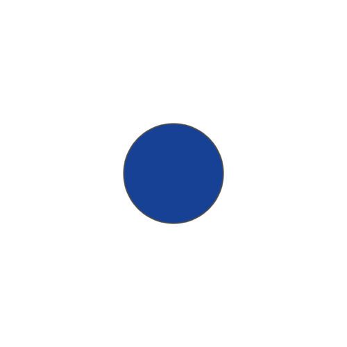 FSO-B.jpg A simple blue circle, similar to the MH-USA Floor Signals - Circle 3.54 in. Dia., is centered on a white background.