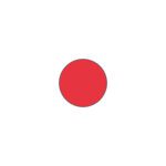 A red circle, 3.54 inches in diameter, is centered on a pristine white background—part of the MH-USA Floor Signals pack of 100.