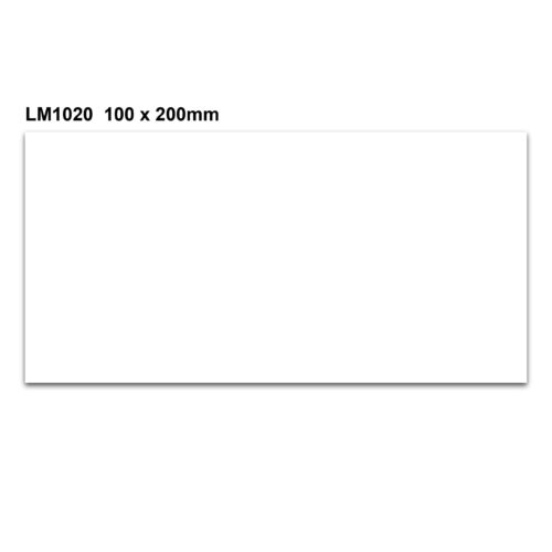 The MH-USA Magnetic Easy Wipe Location Marker includes a plain white rectangular card measuring 3.94 inches by 7.87 inches, with LM1020 100 x 200mm in the top left corner.