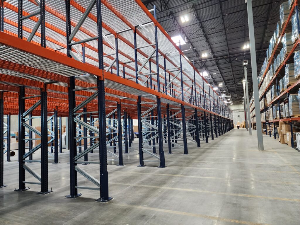 Grated Mezzanine Floor for Fire Safety