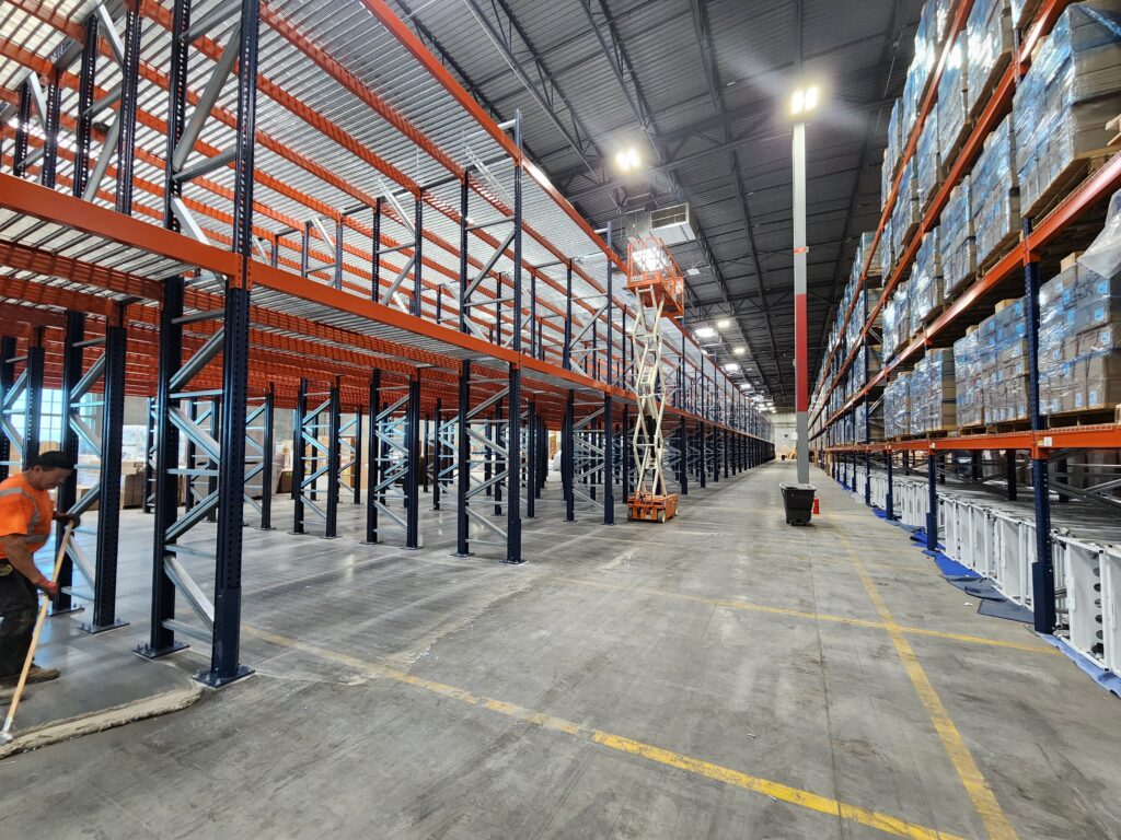 Grated Mezzanine Floor for Fire Safety